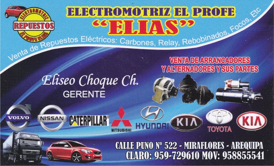 El Profe Elias Arequipa